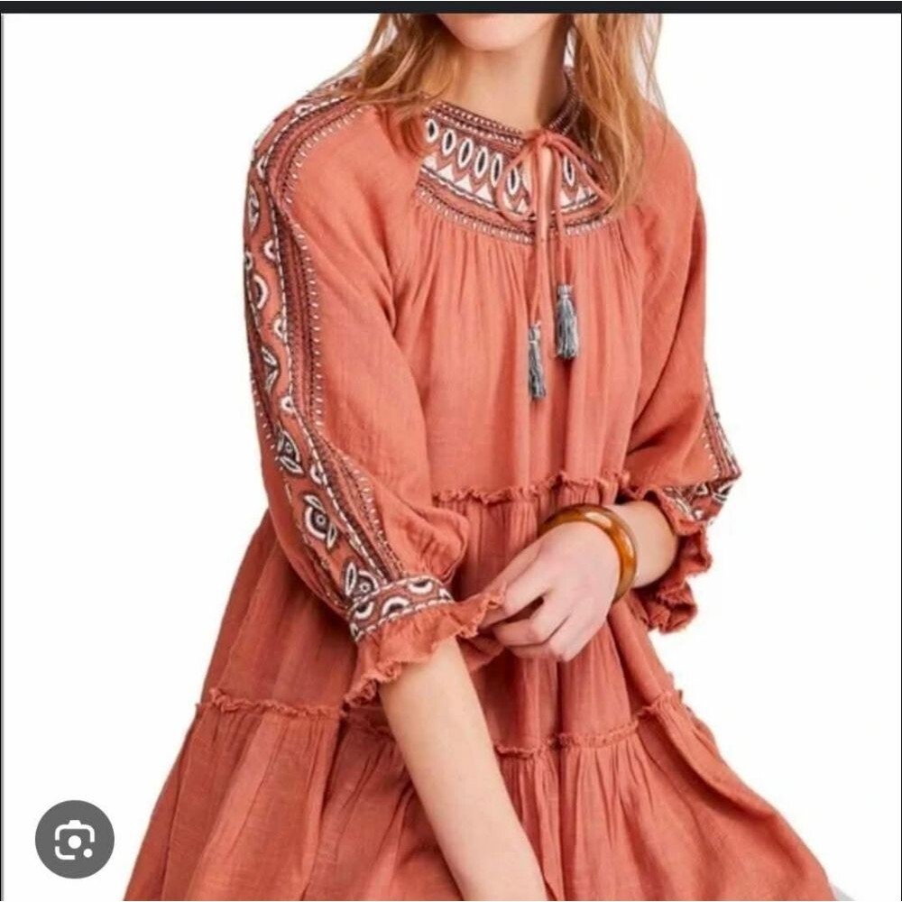 Free people dream weaver tunic Oversized s